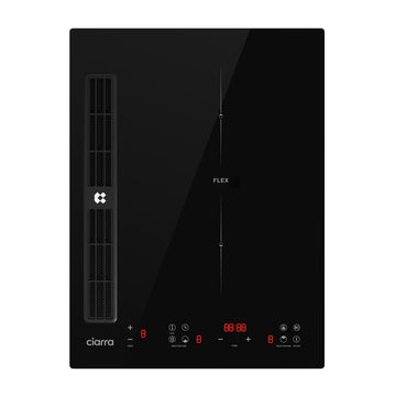 Ciarra ONE 39cm Electric Induction Hob with Integrated Plasma System CBBEH392BF Extractor Hob